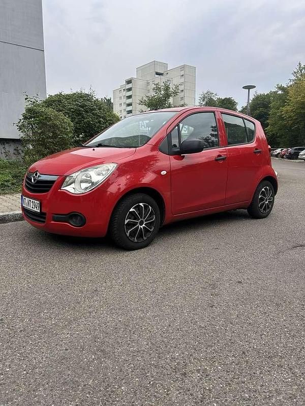 Rot Gebraucht 2009 Opel Agila Basis Kleinwagen | 950 € (Superpreis) - Bild 1/4