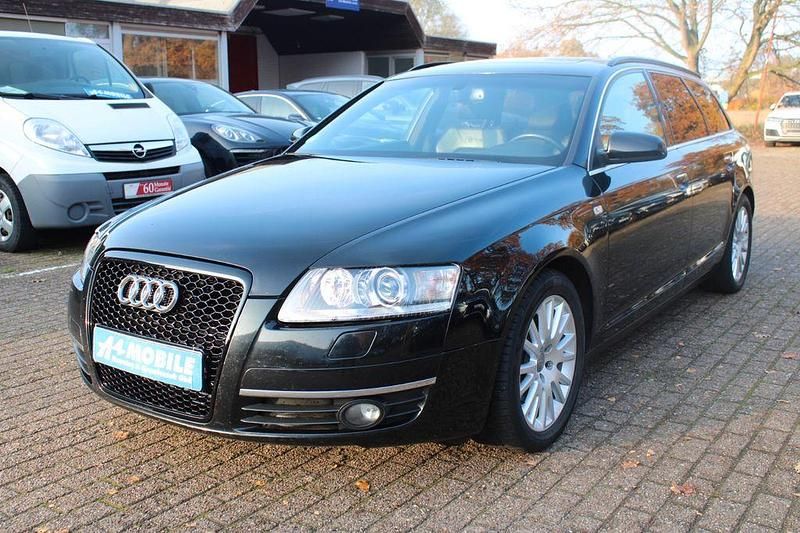 Schwarz Gebraucht 2008 Audi A6 S-Line Kombi | 6.499 € (Etwas zu teuer) - Bild 1/4