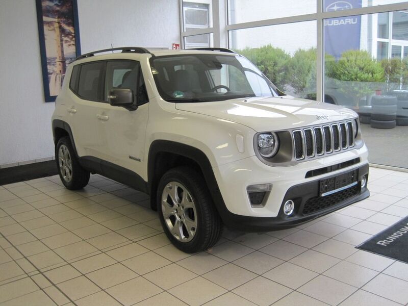 Weiß Gebraucht 2019 Jeep Renegade Limited SUV | 17.489 € (Teuer) - Bild 1/4