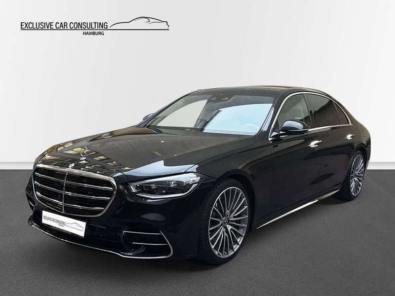 Obsidianschwarz metalliclack Gebraucht 2023 Mercedes S400 AMG line Limousine | 104.990 € (Etwas zu teuer) - Bild 1/4