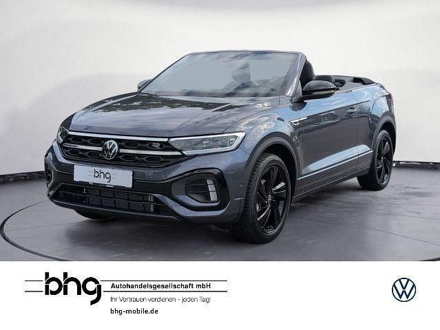 Schwarz Neu 2025 VW T-Roc Cabriolet R-line Cabrio | 39.890 € (Superpreis) - Bild 1/4