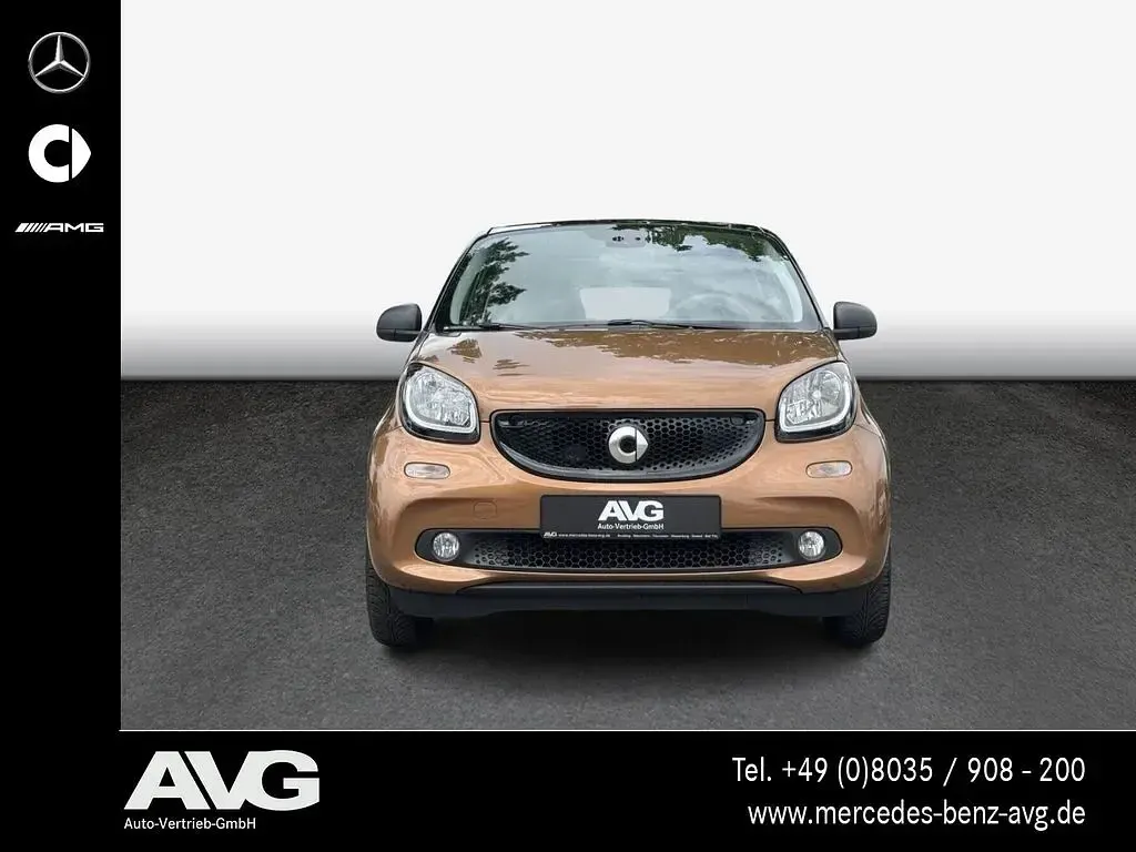 Gebraucht Smart ForFour 90 PS (66 kW) 2017 Braun Kleinwagen