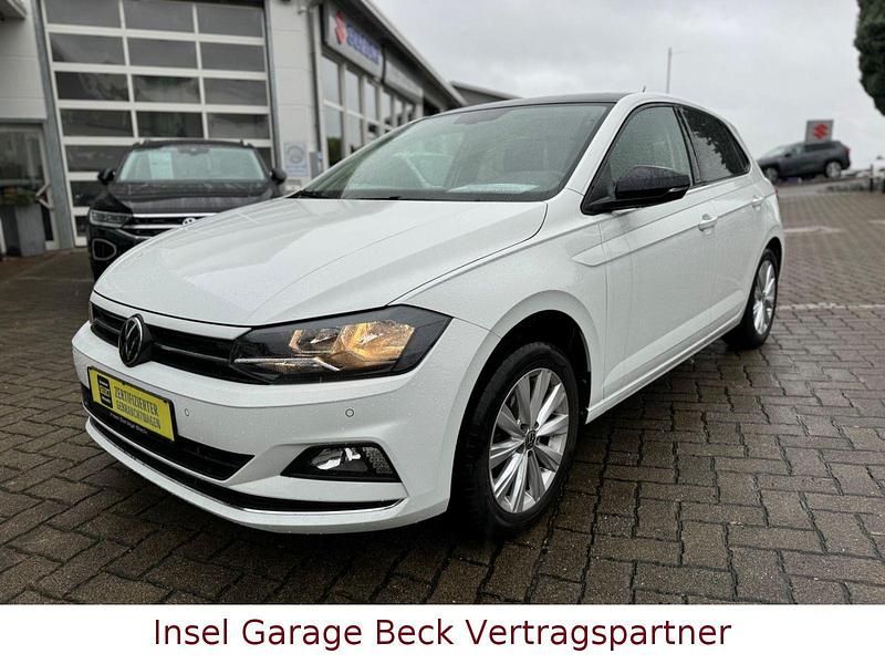 Weiß Gebraucht 2021 VW Polo Highline Kleinwagen | 16.999 € (Fairer Preis) - Bild 1/4