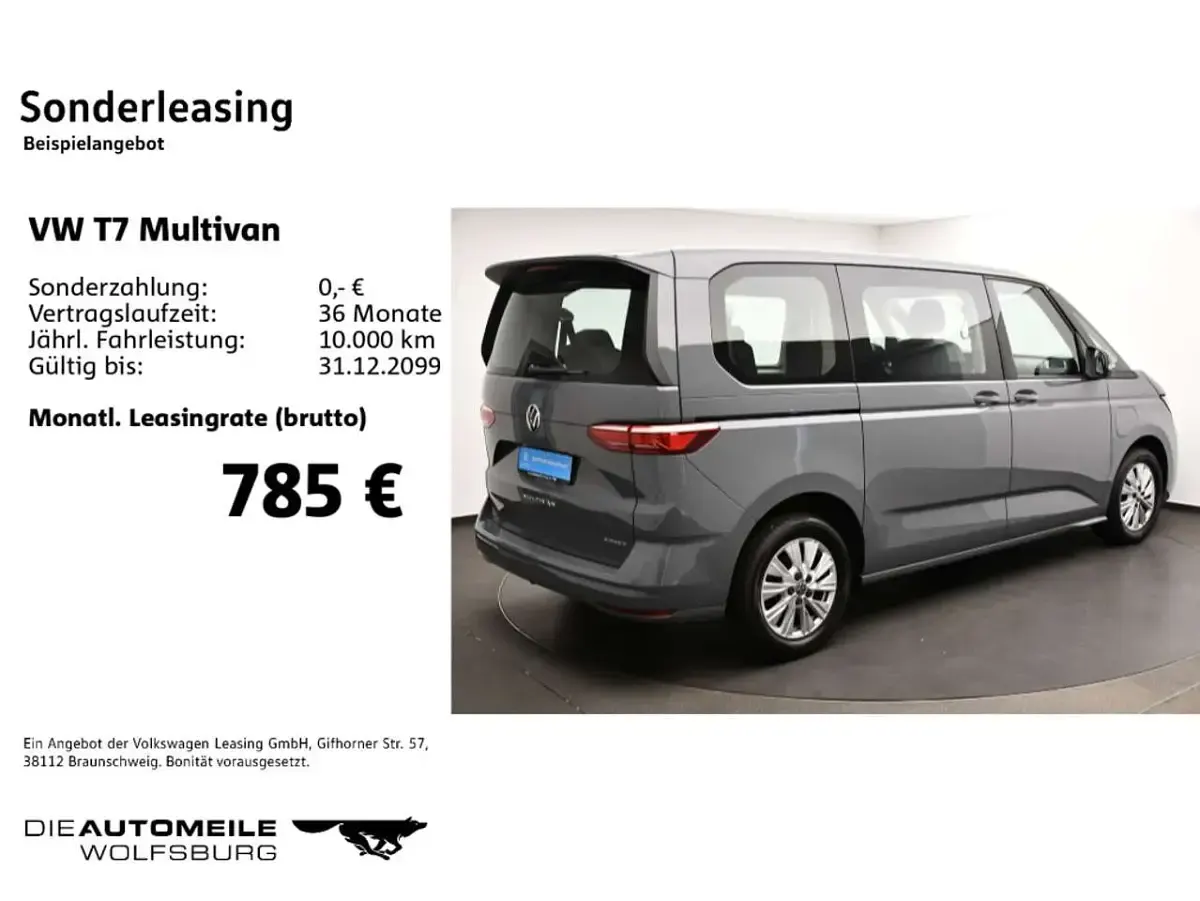 Usata VW Multivan Basis 150 CV (110 kW) 2022 Grigio Monovolume