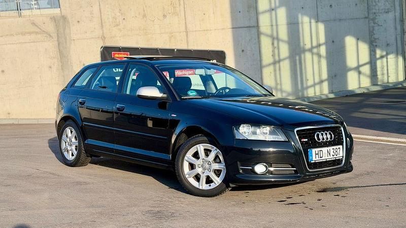 Gebraucht Audi A3 S-Line 105 PS (77 kW) 2010 Schwarz Kleinwagen