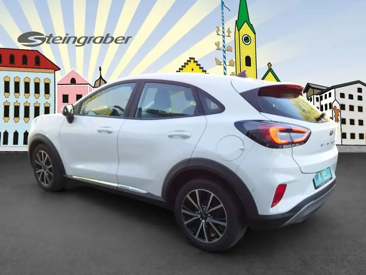 Gebraucht Ford Puma Titanium 125 PS (91 kW) 2020 Frostweiß SUV