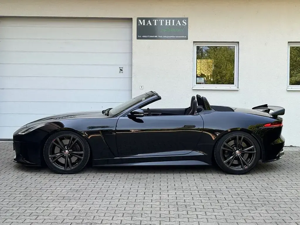 Gebraucht Jaguar F-Type SVR 575 PS (422 kW) 2017 Schwarz Cabrio