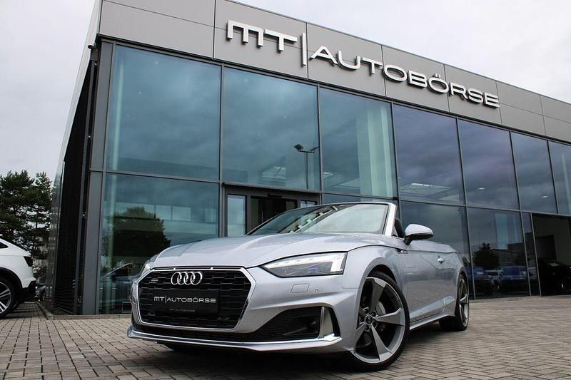 Silber Gebraucht 2022 Audi A5 Cabriolet S-Line Cabrio | 43.900 € (Fairer Preis) - Bild 1/4
