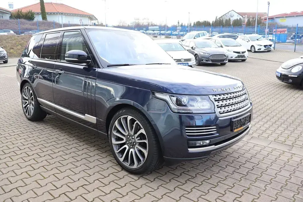 Gebraucht Land Rover Range Rover Autobiography 258 PS (189 kW) 2016 Blau SUV