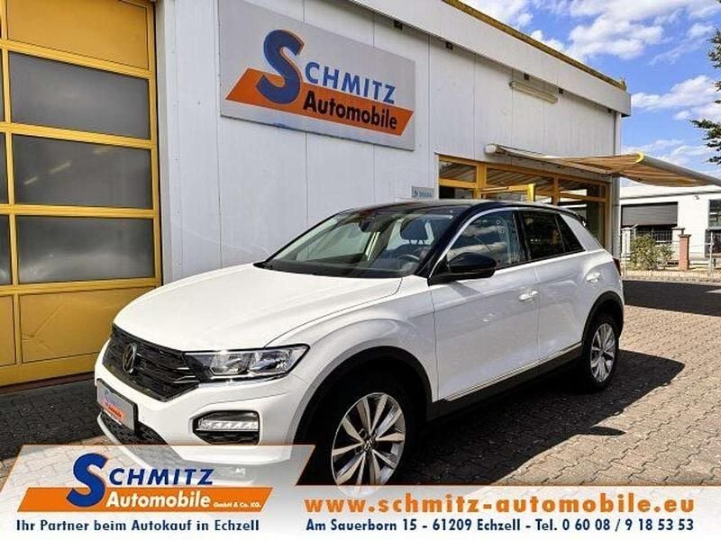Weiß Gebraucht 2021 VW T-Roc Style SUV | 18.850 € (Guter Preis) - Bild 1/4