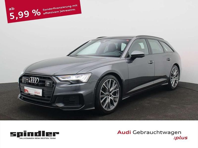Daytonagrau perleffekt Gebraucht 2022 Audi S6 Ambiente Kombi | 50.980 € (Superpreis) - Bild 1/4