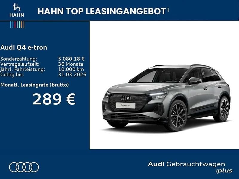 Gebraucht Audi Q4 e-tron Basis 210 kW (286 PS) 2025 Taifungrau metallic SUV