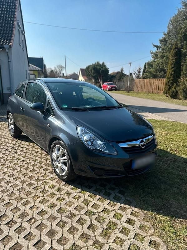 Gebraucht Opel Corsa 80 PS (58 kW) 2008 Blau Kleinwagen