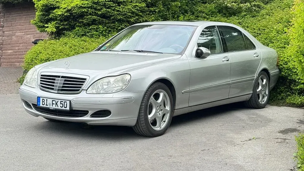 Gebraucht Mercedes S500L 306 PS (225 kW) 2003 Silber Limousine