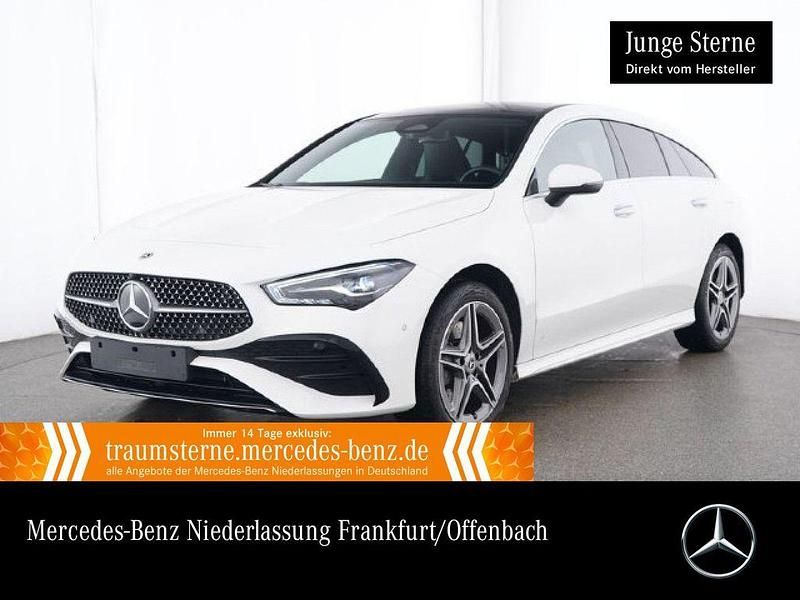 Weiß Gebraucht 2024 Mercedes CLA250e Shooting Brake AMG Kombi | 35.990 € (Fairer Preis) - Bild 1/3