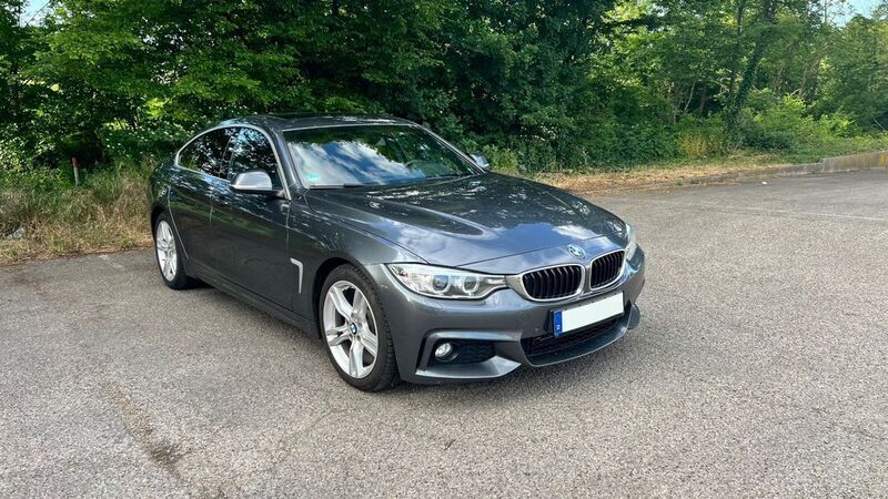 Grau Gebraucht 2015 BMW 420 Gran Coupé M Sport Coupé | 17.750 € (Guter Preis) - Bild 1/4