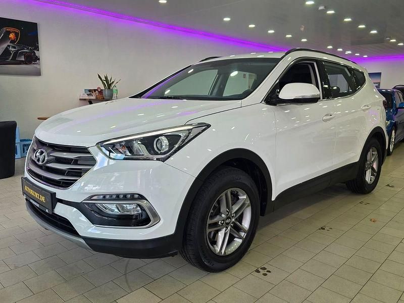 Weiß Gebraucht 2017 Hyundai Santa Fe SUV | 15.490 € (Fairer Preis) - Bild 1/4