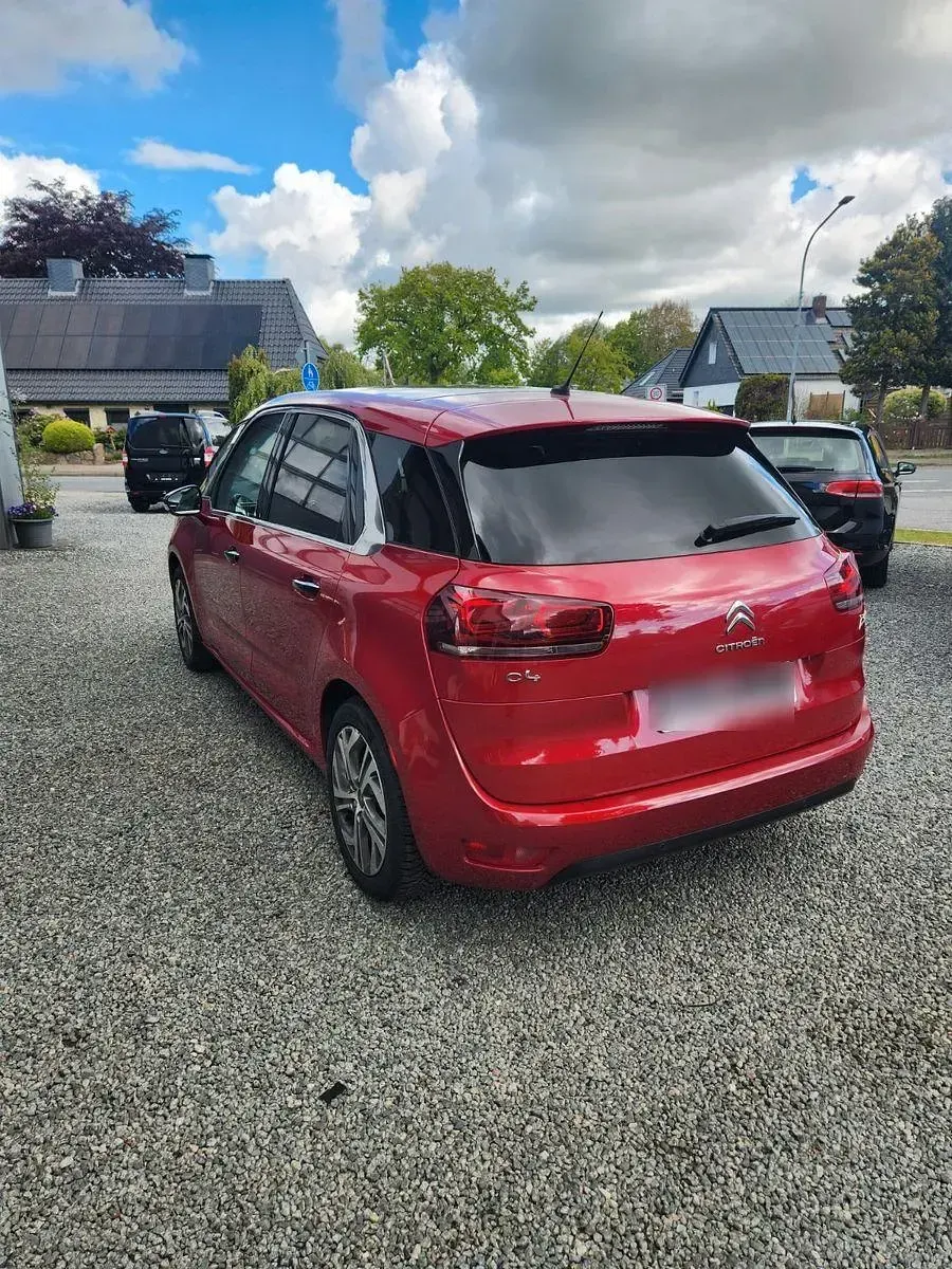 Gebraucht Citroën C4 Picasso SELECTION 120 PS (88 kW) 2015 Rot Van / Kleinbus
