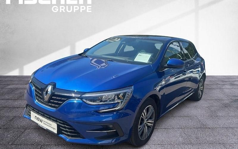 Blau Gebraucht 2022 Renault Mégane IV Intens Limousine | 18.990 € (Guter Preis) - Bild 1/4