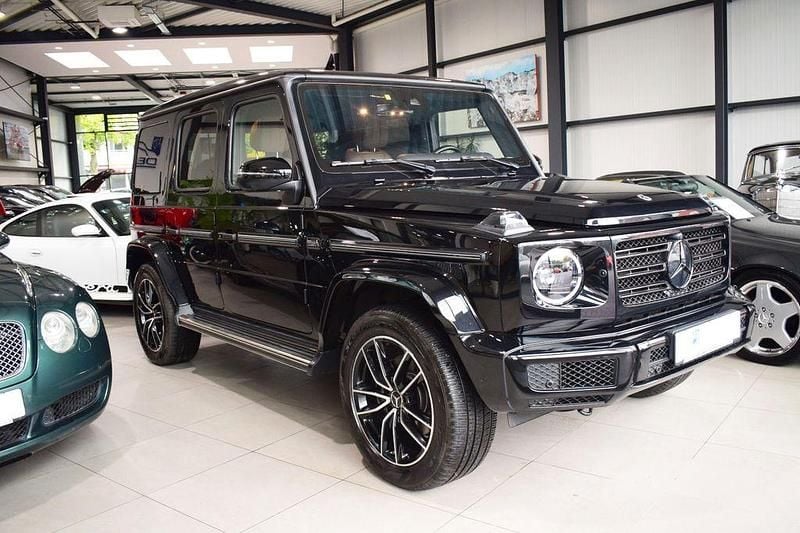 Schwarz Gebraucht 2023 Mercedes G400 AMG line SUV | 149.899 € (Teuer) - Bild 1/3