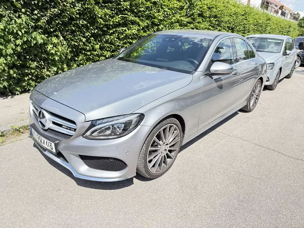 Gebraucht Mercedes C200 AMG line 184 PS (135 kW) 2016 Grau Limousine