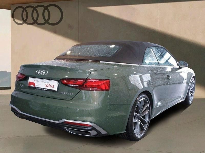 Gebraucht Audi A5 Cabriolet S-Line 204 PS (150 kW) 2023 Grün Cabrio