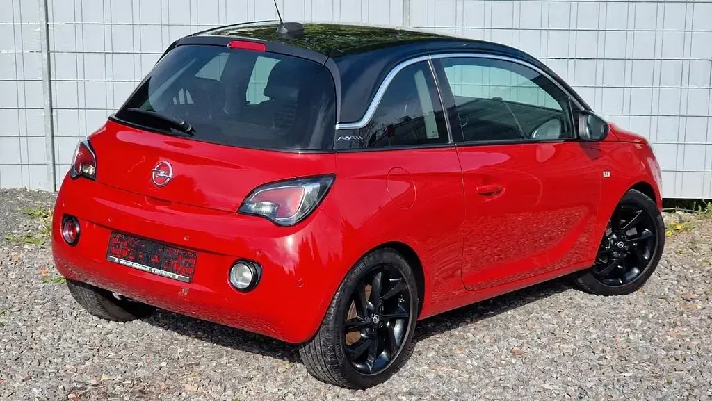 Usata Opel Adam Slam 101 CV (74 kW) 2017 Rosso Utilitaria