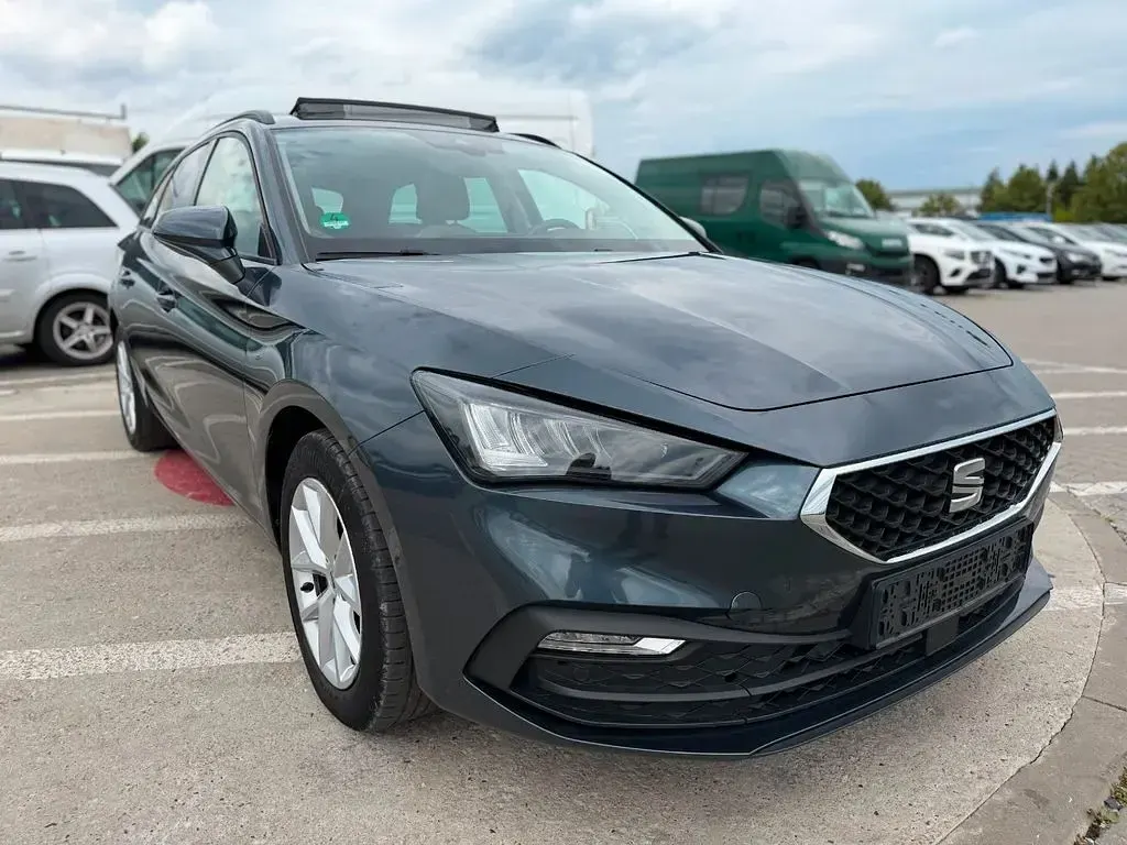 Gebraucht Seat Leon 110 PS (80 kW) 2022 Blau Limousine