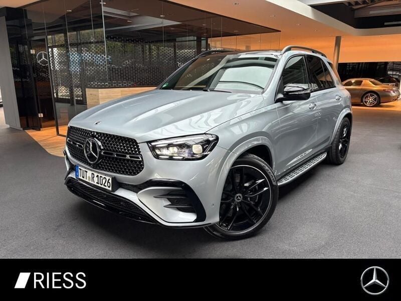 Metalliclack hightechsilber Gebraucht 2024 Mercedes GLE450 AMG Night SUV | 95.350 € (Teuer) - Bild 1/4