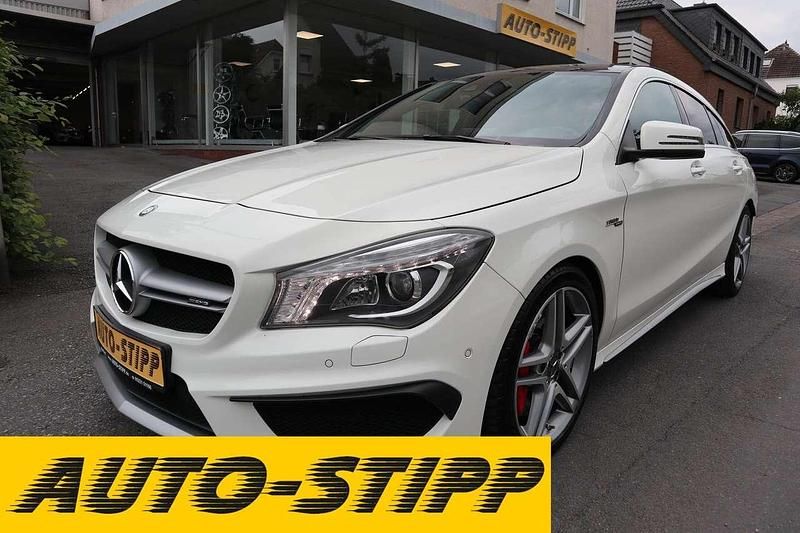 Calcitweiss Gebraucht 2016 Mercedes CLA45 AMG AMG Kombi | 29.950 € (Fairer Preis) - Bild 1/4