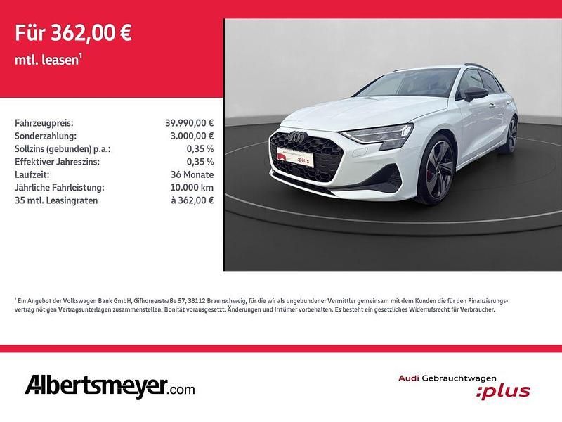 Weiß Gebraucht 2024 Audi A3 Advanced Limousine | 39.990 € (Fairer Preis) - Bild 1/4