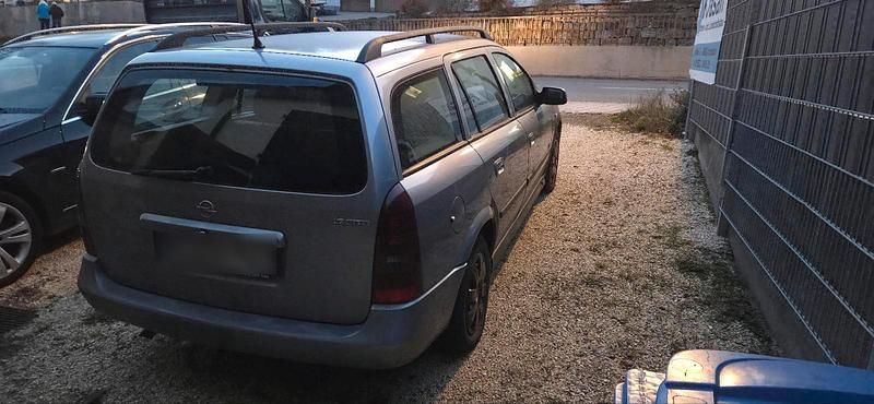 Grau Gebraucht 2003 Opel Astra Kombi | 350 € (Superpreis) - Bild 1/3