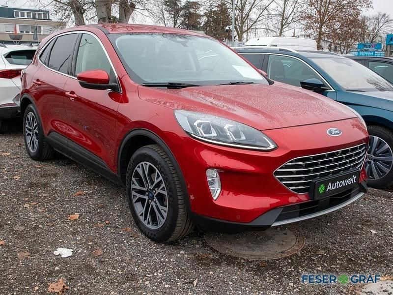 Lucidrot metallic Gebraucht 2020 Ford Kuga Titanium X SUV | 22.980 € (Guter Preis) - Bild 1/1