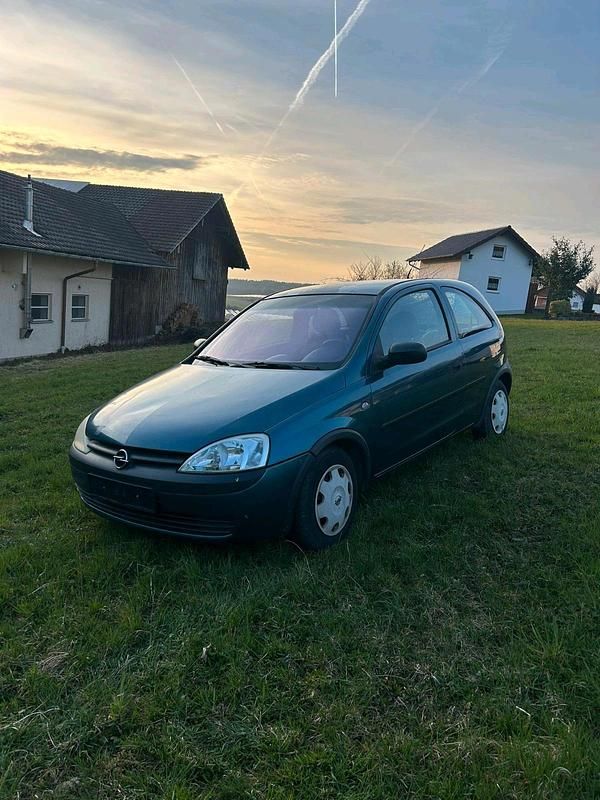Gebraucht Opel Corsa 58 PS (42 kW) 2002 Grün Kleinwagen