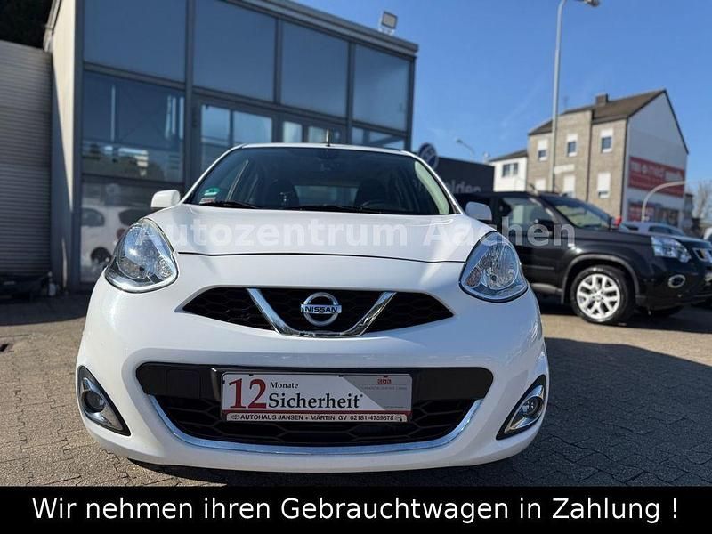 Gebraucht Nissan Micra 80 PS (58 kW) 2015 Weiß Kleinwagen