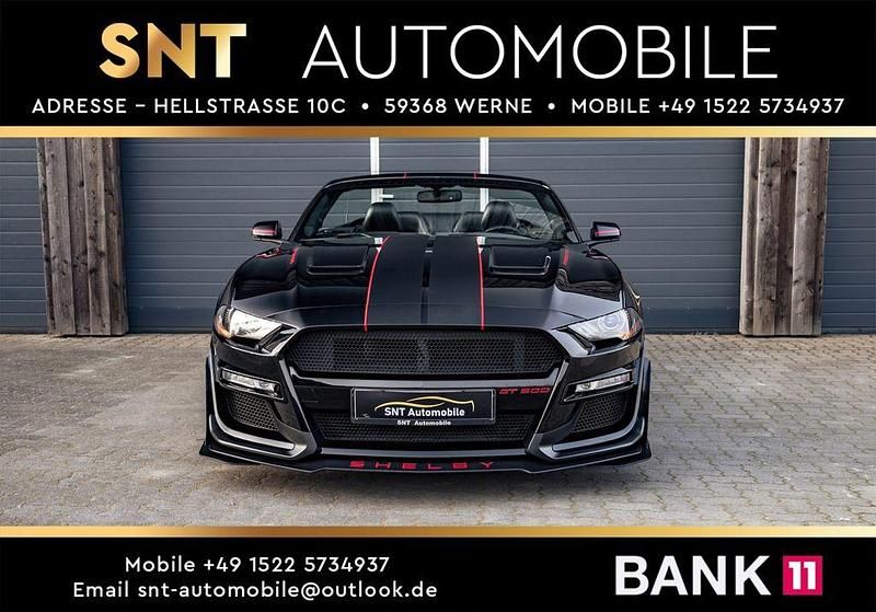 Second-hand Ford Mustang 450 CP (330 kW) 2017 Negru Cabrio