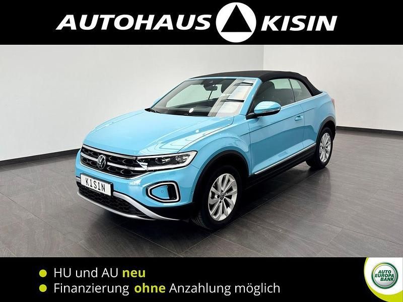 Gebraucht VW T-Roc Cabriolet Style 150 PS (110 kW) 2024 Blau Cabrio