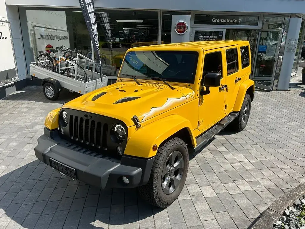 Occasion Jeep Wrangler 200 ch (147 kW) 2015 Jaune SUV