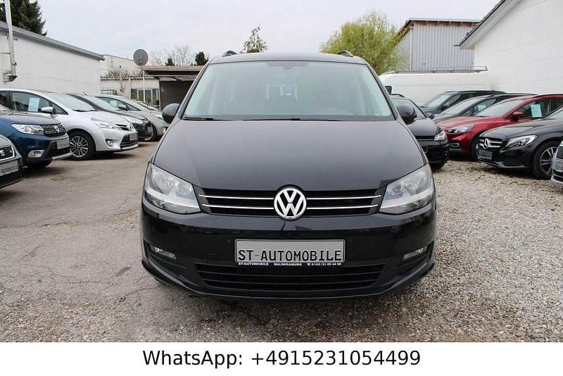 Gebraucht VW Sharan Trendline 140 PS (102 kW) 2012 Schwarz Van / Kleinbus