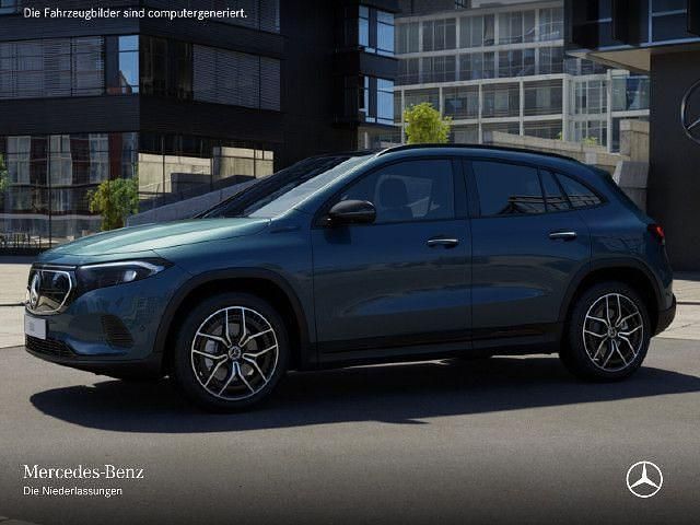 Blau Gebraucht 2021 Mercedes EQA250 Electric Art SUV | 32.990 € (Teuer) - Bild 1/4