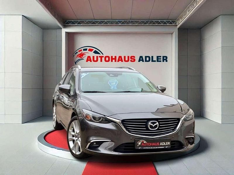 Machine grey Gebraucht 2018 Mazda 6 Kizoku Kombi | 18.990 € (Teuer) - Bild 1/4