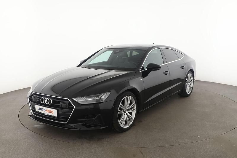 Schwarz Gebraucht 2021 Audi A7 Sport Kleinwagen | 42.310 € (Guter Preis) - Bild 1/3