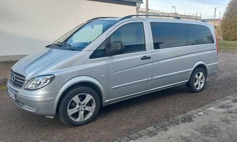 Silber Gebraucht 2007 Mercedes Vito Van | 9.500 € (Teuer) - Bild 1/4