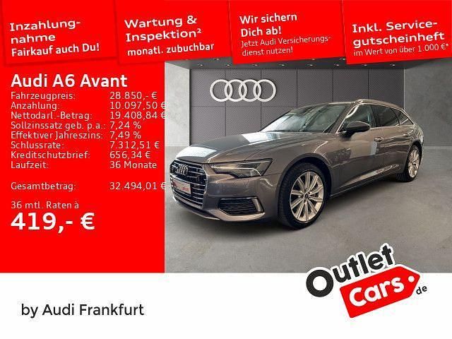 Gebraucht Audi A6 Ambiente 245 PS (180 kW) 2021 Taifungrau metallic Kombi