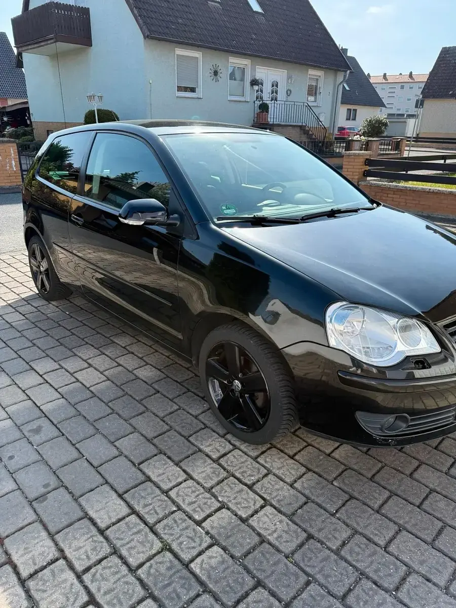 Gebraucht VW Polo 105 PS (77 kW) 2008 Schwarz Kleinwagen