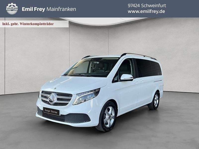 Weiß Gebraucht 2023 Mercedes V300 Edition Van / Kleinbus | 53.950 € (Superpreis) - Bild 1/4