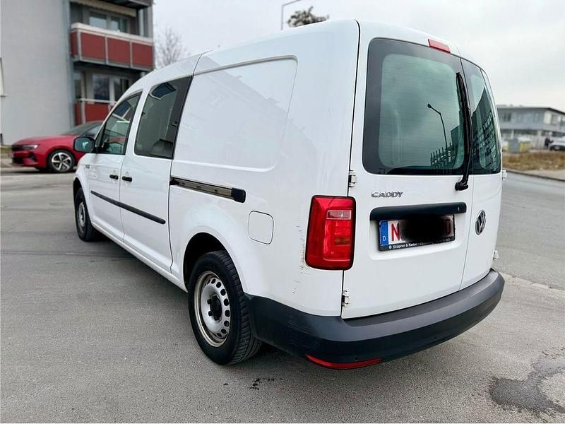 Gebraucht VW Caddy Maxi 102 PS (75 kW) 2020 Weiß Van / Kleinbus