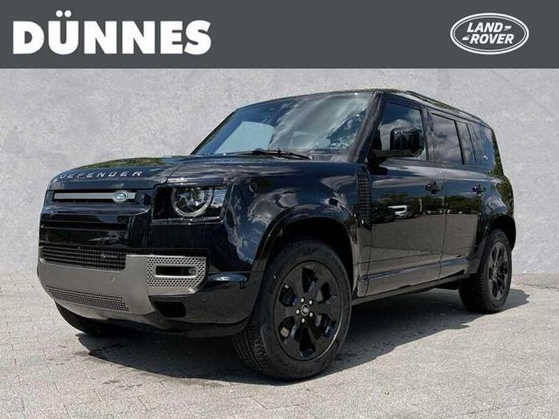 Schwarz (santoriniblack metallic) Gebraucht 2022 Land Rover Defender SE Dynamic SUV | 68.990 € (Fairer Preis) - Bild 1/4