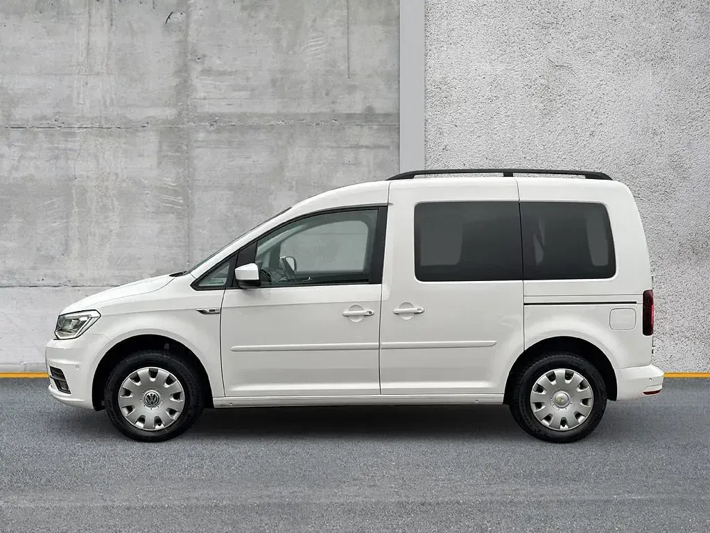 Gebraucht VW Caddy Comfortline 102 PS (75 kW) 2019 Weiß Van / Kleinbus