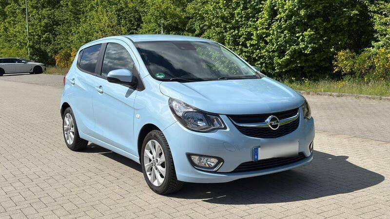 Blau Gebraucht 2015 Opel Karl Exklusiv Kleinwagen | 6.700 € (Fairer Preis) - Bild 1/4